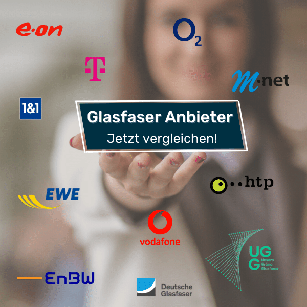 Glasfaser Anbieter - Jetzt vergleichen!